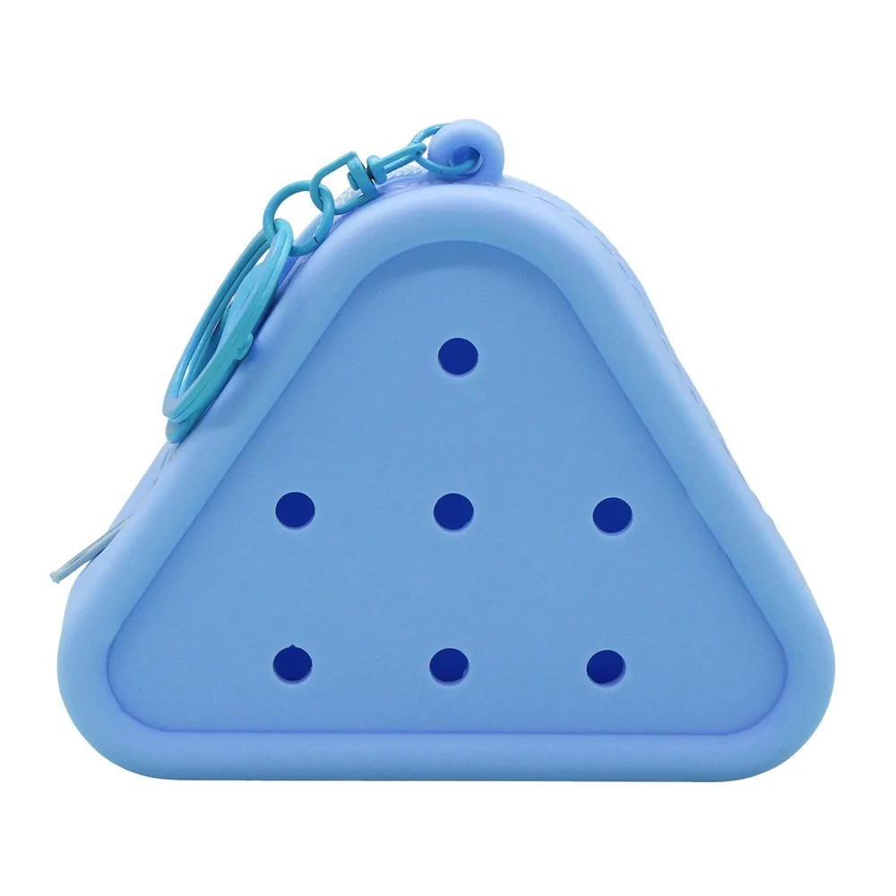 Triangle Polygon Silicone Wallet Mini Size Zipper Closure Coin Purse Travel Organizer Cute Holes Money Bag Girls Use
Triangle Polygon Silicone Wallet Mini Size Zipper Closure Coin Purse Travel Organizer Cute Holes Money Bag Girls Use
