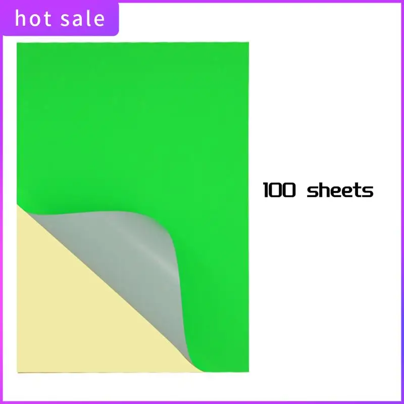 Sticker Paper A4 Sticker Paper A4 Sticker Labels 8.27X11.69 Inch For Laser/Inkjet Printers For Office School Fluorescent Green 
Sticker Paper A4 Sticker Paper A4 Sticker Labels 8.27X11.69 Inch For Laser/Inkjet Printers For Office School Fluorescent Green