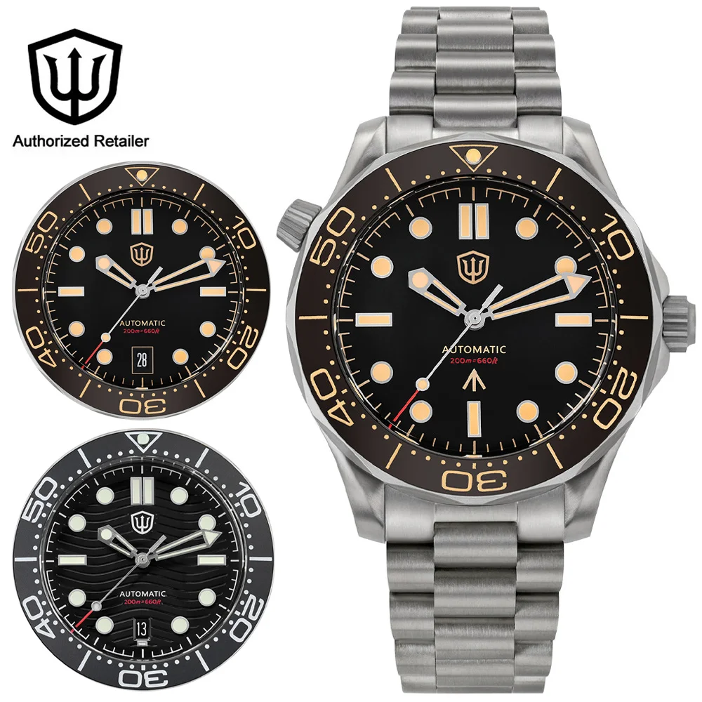 Watchdives WD007 NTTD Automatic Diver Watch NH35/NH38 Movement Luminous Domed Sapphire Crystal Watches 39/42mm Titanium Watches
Watchdives WD007 NTTD Automatic Diver Watch NH35/NH38 Movement Luminous Domed Sapphire Crystal Watches 39/42mm Titanium Watches