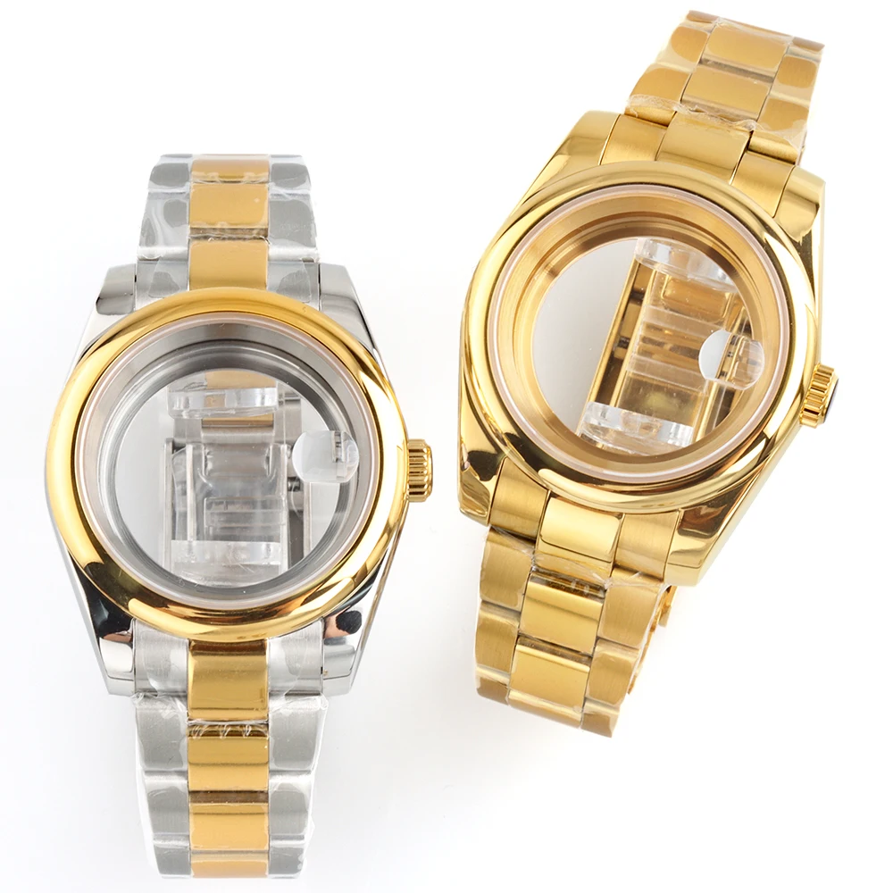 Round Edge Watch Case 36mm 39mm NH35 Watch Accessories 316L Stainless Steel Case Polish Oyster Strap For NH35 NH36 Movement
Round Edge Watch Case 36mm 39mm NH35 Watch Accessories 316L Stainless Steel Case Polish Oyster Strap For NH35 NH36 Movement