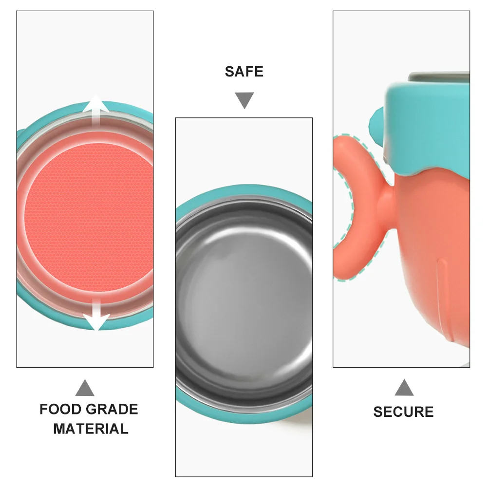 Baby Suction Bowls Insulation Feeding Deepened Bottom 316 Stainless Steel PP TPE Non Spill Four Seasons Baby Tableware
Baby Suction Bowls Insulation Feeding Deepened Bottom 316 Stainless Steel PP TPE Non Spill Four Seasons Baby Tableware