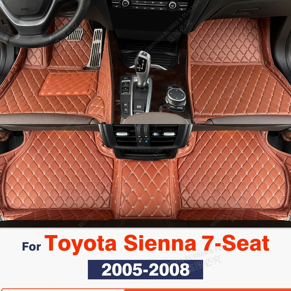 Car Floor Mats For Toyota Sienna(7 Seats)2005 2006 2007 2008 Custom Auto Foot Pads Automobile Carpet Cover interior accessories
Car Floor Mats For Toyota Sienna(7 Seats)2005 2006 2007 2008 Custom Auto Foot Pads Automobile Carpet Cover interior accessories