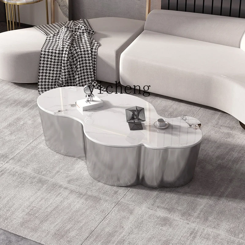 Zz coffee table special-shaped silver wabi wind living room home simple modern high-end
Zz coffee table special-shaped silver wabi wind living room home simple modern high-end