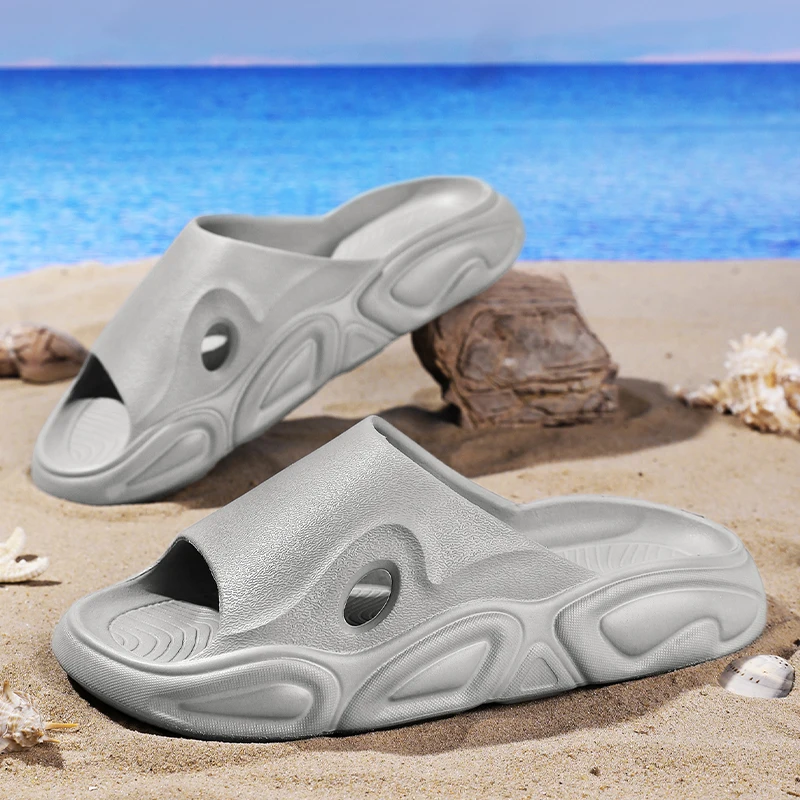 Stylish Men Flip Flops, Flexible Cozy Insole for Seaside Vacation, Sand Play and Leisure Downtown Night Market Roaming
Stylish Men Flip Flops, Flexible Cozy Insole for Seaside Vacation, Sand Play and Leisure Downtown Night Market Roaming