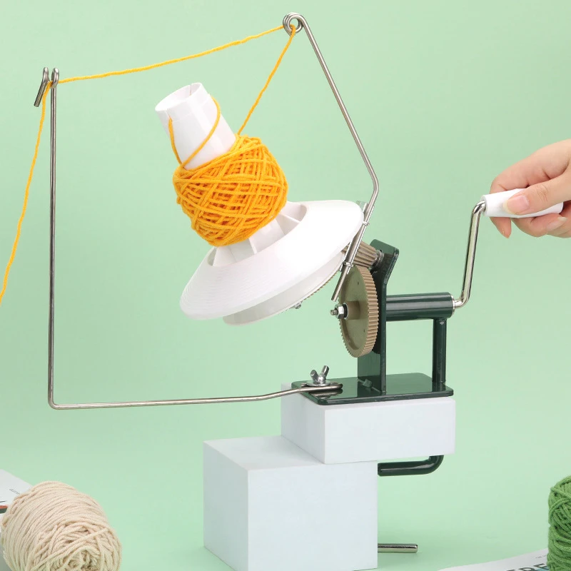 Hand Operated Yarn Winder Fiber Wool String Ball Thread Winder Machine For DIY Sewing Crocheting Making Craft Tools
Hand Operated Yarn Winder Fiber Wool String Ball Thread Winder Machine For DIY Sewing Crocheting Making Craft Tools