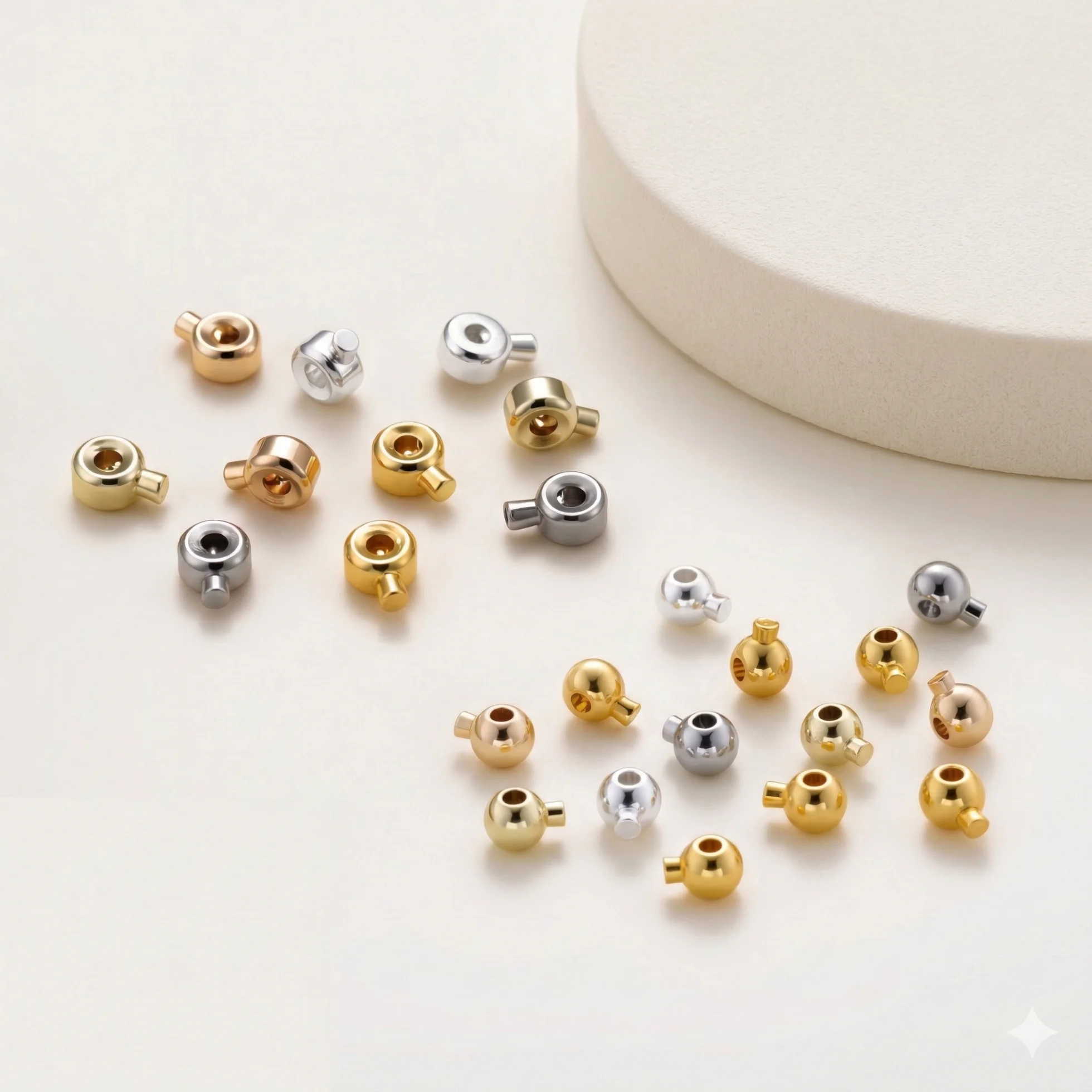 5Pcs Round Flat Snap Clasps 18K Gold Color Plated Brass Clip Station For Jewelry Making Supplies DIY Findings Accessories
5Pcs Round Flat Snap Clasps 18K Gold Color Plated Brass Clip Station For Jewelry Making Supplies DIY Findings Accessories