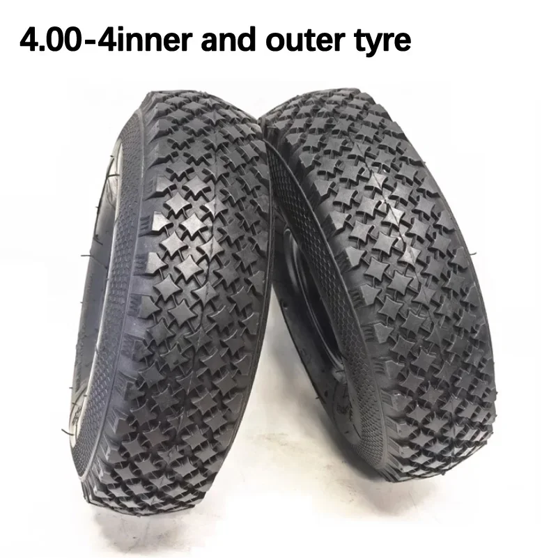 Electric scooters 4.00-4 wear-resistant inner outer tires Fit for electric in the old generation of
Electric scooters 4.00-4 wear-resistant inner outer tires Fit for electric in the old generation of