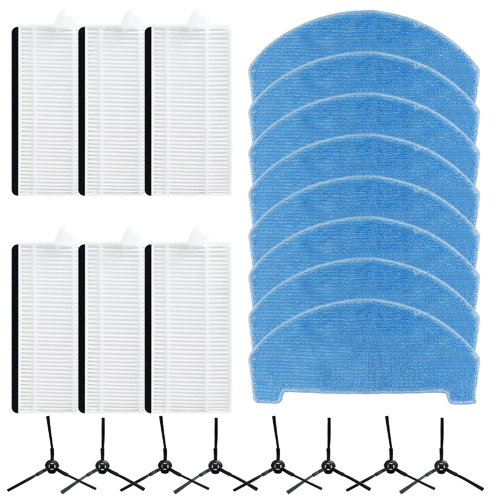 Side Brush Mop Cloth Filter For ILIFE V3x Robot Vacuum Cleaner Mop Accessories For Home Cleaning Equipment Parts
Side Brush Mop Cloth Filter For ILIFE V3x Robot Vacuum Cleaner Mop Accessories For Home Cleaning Equipment Parts