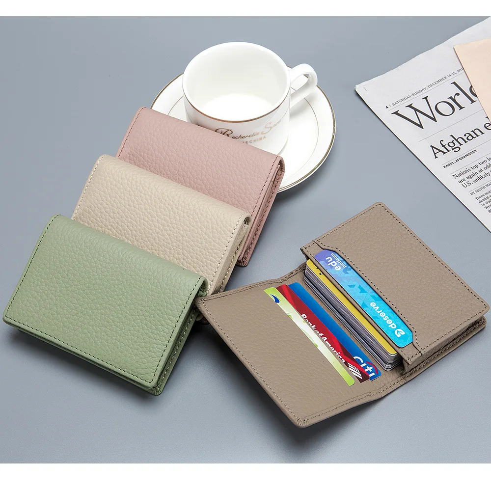 Luxury Fashion Genuine Leather card Wallets men credit card holders women card&ID holder male organizer Business card holder
Luxury Fashion Genuine Leather card Wallets men credit card holders women card&ID holder male organizer Business card holder
