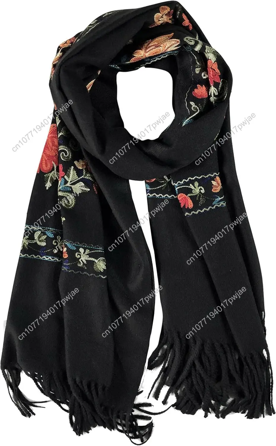 Urban CoCo Women's Embroidered Tassel Long Shawl Oversize Scarf Wraps for Women
Urban CoCo Women's Embroidered Tassel Long Shawl Oversize Scarf Wraps for Women