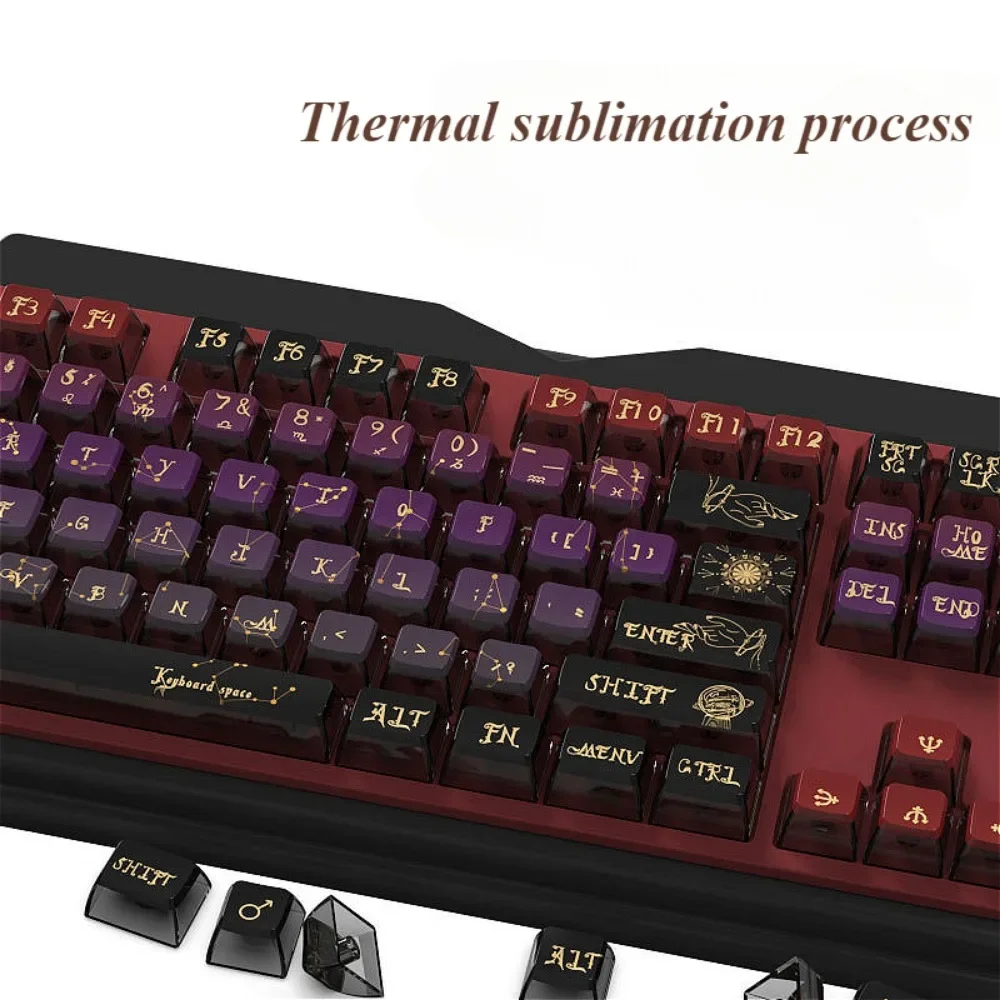 Constellation 116-key PBT ASA keyboard keycaps for MX switches, custom mechanical keyboard accessories
Constellation 116-key PBT ASA keyboard keycaps for MX switches, custom mechanical keyboard accessories