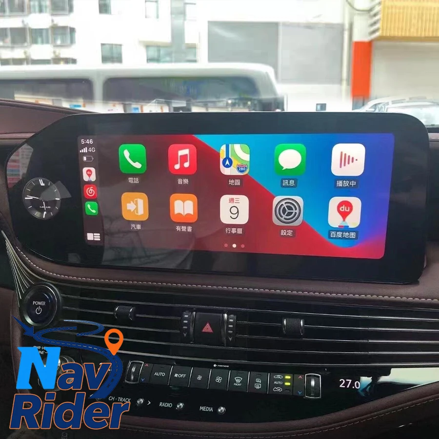 Автомагнитола с мультимедиа, видеоплеером, поддержкой Carplay, 4G, Wi-Fi, 12.3-дюймовым Android-экраном, GPS-навигацией для Lexus LS 2018-2024
Автомагнитола с мультимедиа, видеоплеером, поддержкой Carplay, 4G, Wi-Fi, 12.3-дюймовым Android-экраном, GPS-навигацией для Lexus LS 2018-2024