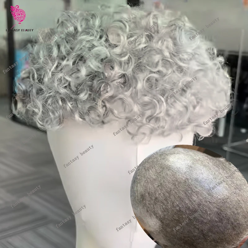 Undetectable Durable Afro Men's 18mm Curly Human Hair Men's Toupee Capillary Prosthesis Natural Hairline Full Thin Skin PU Base
Undetectable Durable Afro Men's 18mm Curly Human Hair Men's Toupee Capillary Prosthesis Natural Hairline Full Thin Skin PU Base