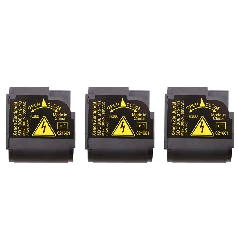 Unique 3X 5DD008319-10 Xenon Headlight Ignitor Starter Controller For BMW Mercedes Jaguar Focus 2002-2008 Igniter Ballast
Unique 3X 5DD008319-10 Xenon Headlight Ignitor Starter Controller For BMW Mercedes Jaguar Focus 2002-2008 Igniter Ballast