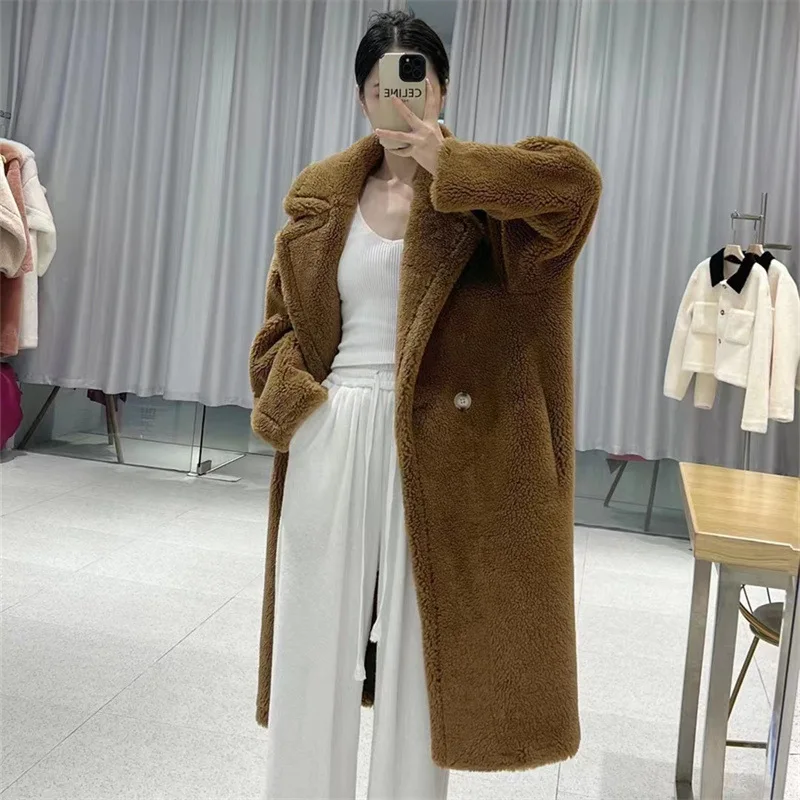 24 Winter New M Teddy Bear Sheep Sheepshoot Lamb Wool Fur Integrated Coat Medium to Long Collar Fur Coat
24 Winter New M Teddy Bear Sheep Sheepshoot Lamb Wool Fur Integrated Coat Medium to Long Collar Fur Coat