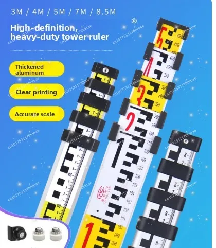 Thickened aluminum alloy two-color double-sided level measuring telescopic ruler height ruler buckle horizontal bubble
Thickened aluminum alloy two-color double-sided level measuring telescopic ruler height ruler buckle horizontal bubble