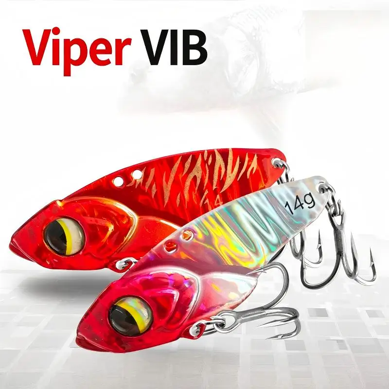 VIB Fishing Lure 7g/10g/14g Sinking Hard Bait with Treble Hook for Bass Trout Pike Freshwater Saltwater Crankbait Pesca
VIB Fishing Lure 7g/10g/14g Sinking Hard Bait with Treble Hook for Bass Trout Pike Freshwater Saltwater Crankbait Pesca