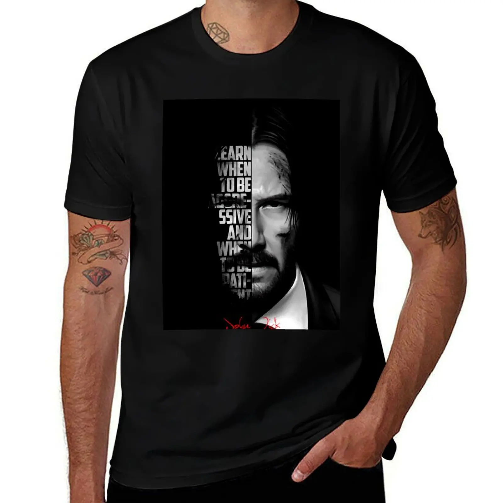 Black and white John Wick quote. T-Shirt Casual Everyday Wear T-Shirt
Black and white John Wick quote. T-Shirt Casual Everyday Wear T-Shirt
