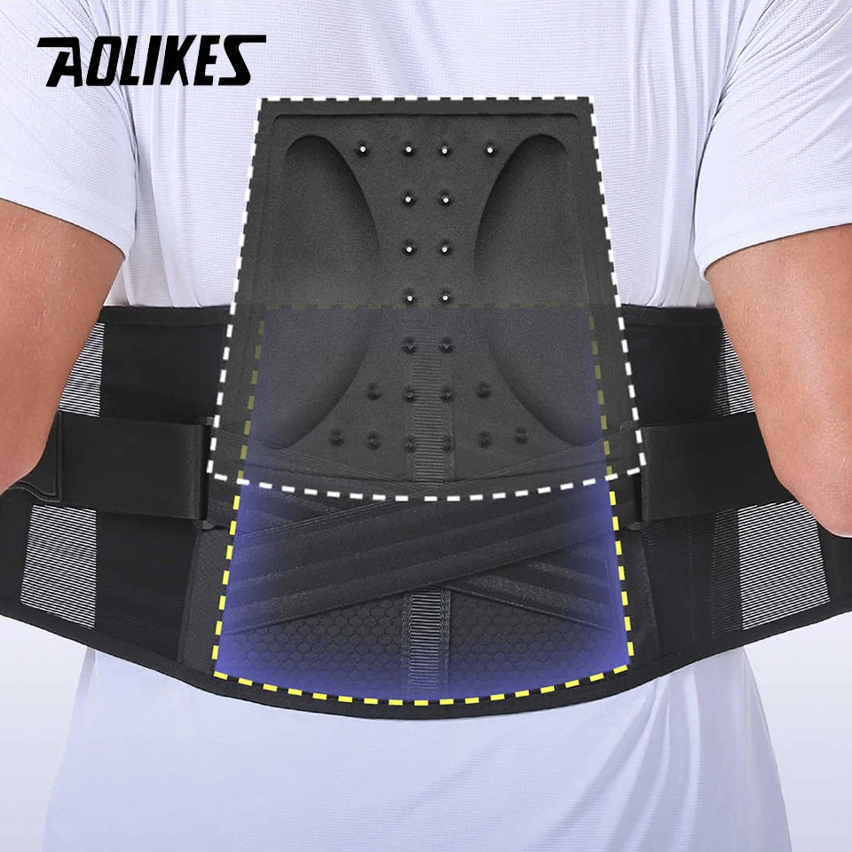 Ортопедический пояс AOLIKES для облегчения боли в пояснице, поддерживающий пояс для мужчин и женщин, мягкий дышащий тканевый корсет для поддержки поясницы
Ортопедический пояс AOLIKES для облегчения боли в пояснице, поддерживающий пояс для мужчин и женщин, мягкий дышащий тканевый корсет для поддержки поясницы