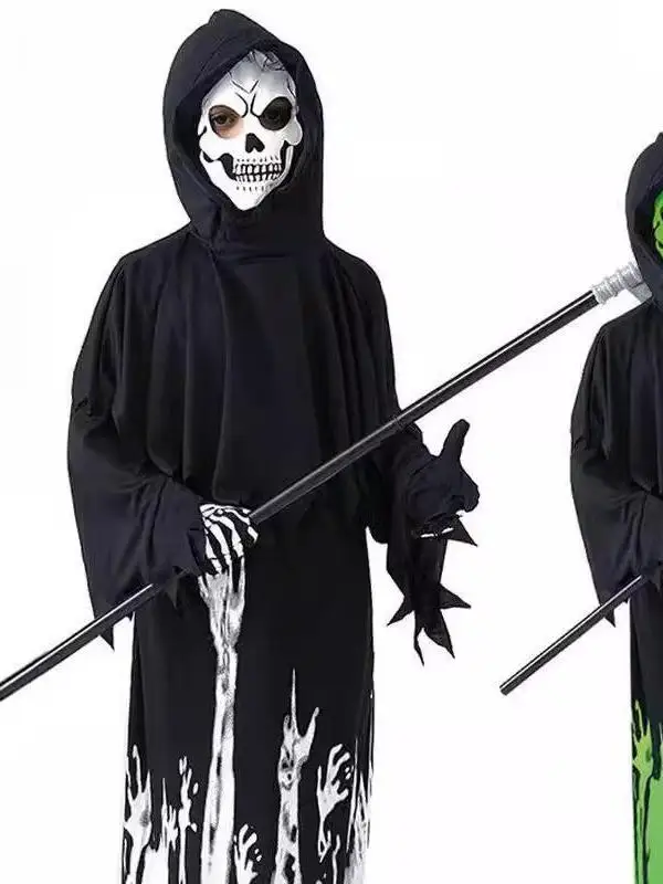 Halloween Cosplay Ghost Costume Luminous Death God Night Costume Women's Traditional Chinese Clothing Stage Performance Outfit
Halloween Cosplay Ghost Costume Luminous Death God Night Costume Women's Traditional Chinese Clothing Stage Performance Outfit