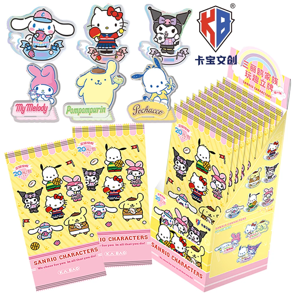 New Original Kabao Sanrio Creative Desktop Model Ornaments High Definition Craftsmanship Stand Acrylic Figure Toys Funny Gifts
New Original Kabao Sanrio Creative Desktop Model Ornaments High Definition Craftsmanship Stand Acrylic Figure Toys Funny Gifts