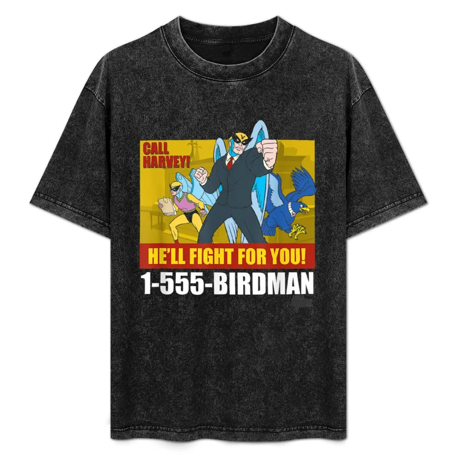 Harvey Birdman Attorney at Law Birdman Ad T-Shirt Casual Loose Fit Summer Tee Shirt
Harvey Birdman Attorney at Law Birdman Ad T-Shirt Casual Loose Fit Summer Tee Shirt