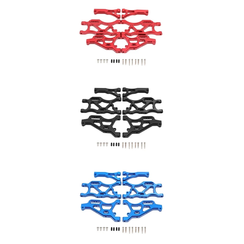 Metal Front & Rear Suspension Arm Set For Arrma 1/7 Limitless Infraction 6S 1/8 Typhon 6S Rc Car Upgrade Replacement Parts Blue
Metal Front & Rear Suspension Arm Set For Arrma 1/7 Limitless Infraction 6S 1/8 Typhon 6S Rc Car Upgrade Replacement Parts Blue