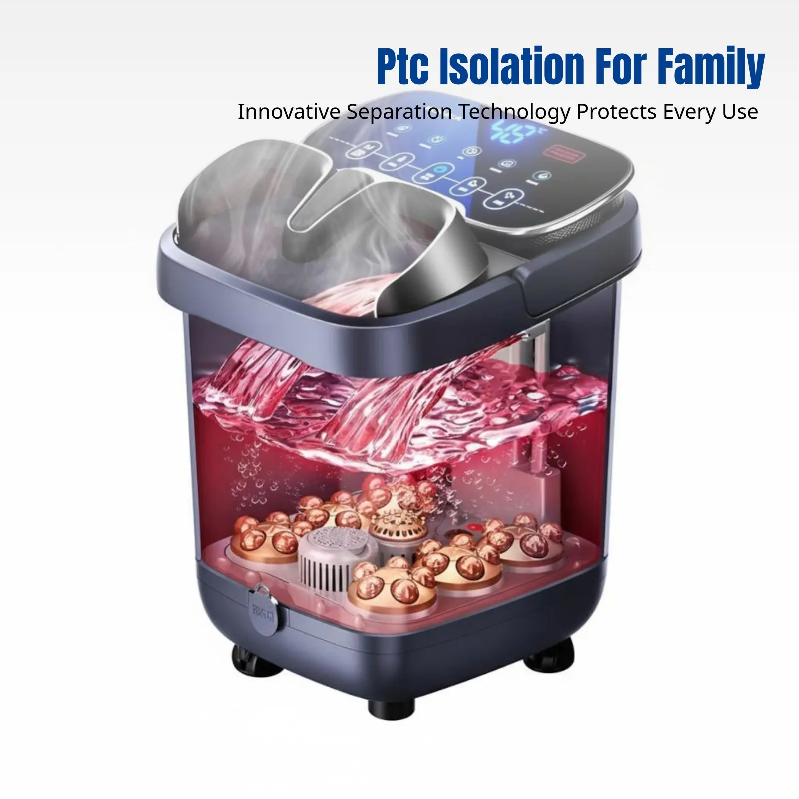 Электрическая ванночка для ног, полностью автоматическая, с постоянной температурой, глубокое замачивание, для домашнего ухода, паровая фумигация, с пультом ДУ
Электрическая ванночка для ног, полностью автоматическая, с постоянной температурой, глубокое замачивание, для домашнего ухода, паровая фумигация, с пультом ДУ