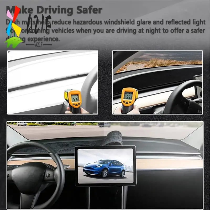 A21F-Automobile Interior Parts For Tesla Model 3 Y 2017-2023 Dash Mat Sunshade Non-Slip Dustproof Protector Cover Accessories
A21F-Automobile Interior Parts For Tesla Model 3 Y 2017-2023 Dash Mat Sunshade Non-Slip Dustproof Protector Cover Accessories