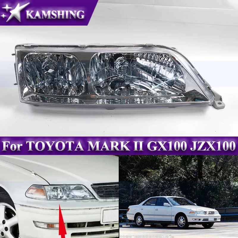 Kamshing 2Bulbs Version Front Bumper Headlight For TOYOTA MARK II GX100 JZX100 Head Light Headlamp Head Lamp
Kamshing 2Bulbs Version Front Bumper Headlight For TOYOTA MARK II GX100 JZX100 Head Light Headlamp Head Lamp
