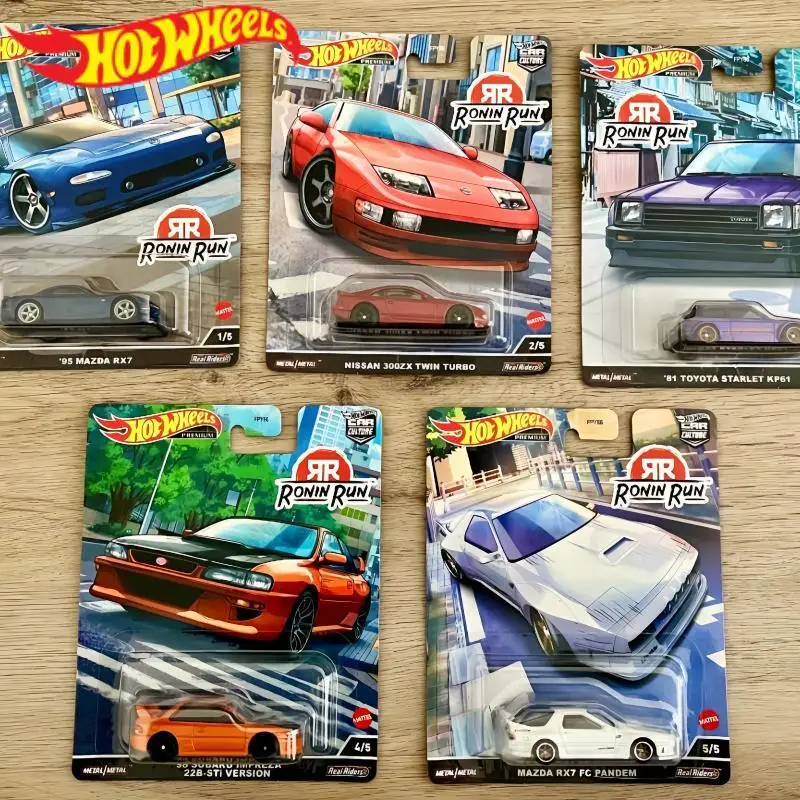 Genuine Mattel Hot Wheels Premium Car Culture Ronin Run Set 2022 Collectible 1/64 Scale Diecast Models Car FPY86 957P Xmas Gifts
Genuine Mattel Hot Wheels Premium Car Culture Ronin Run Set 2022 Collectible 1/64 Scale Diecast Models Car FPY86 957P Xmas Gifts