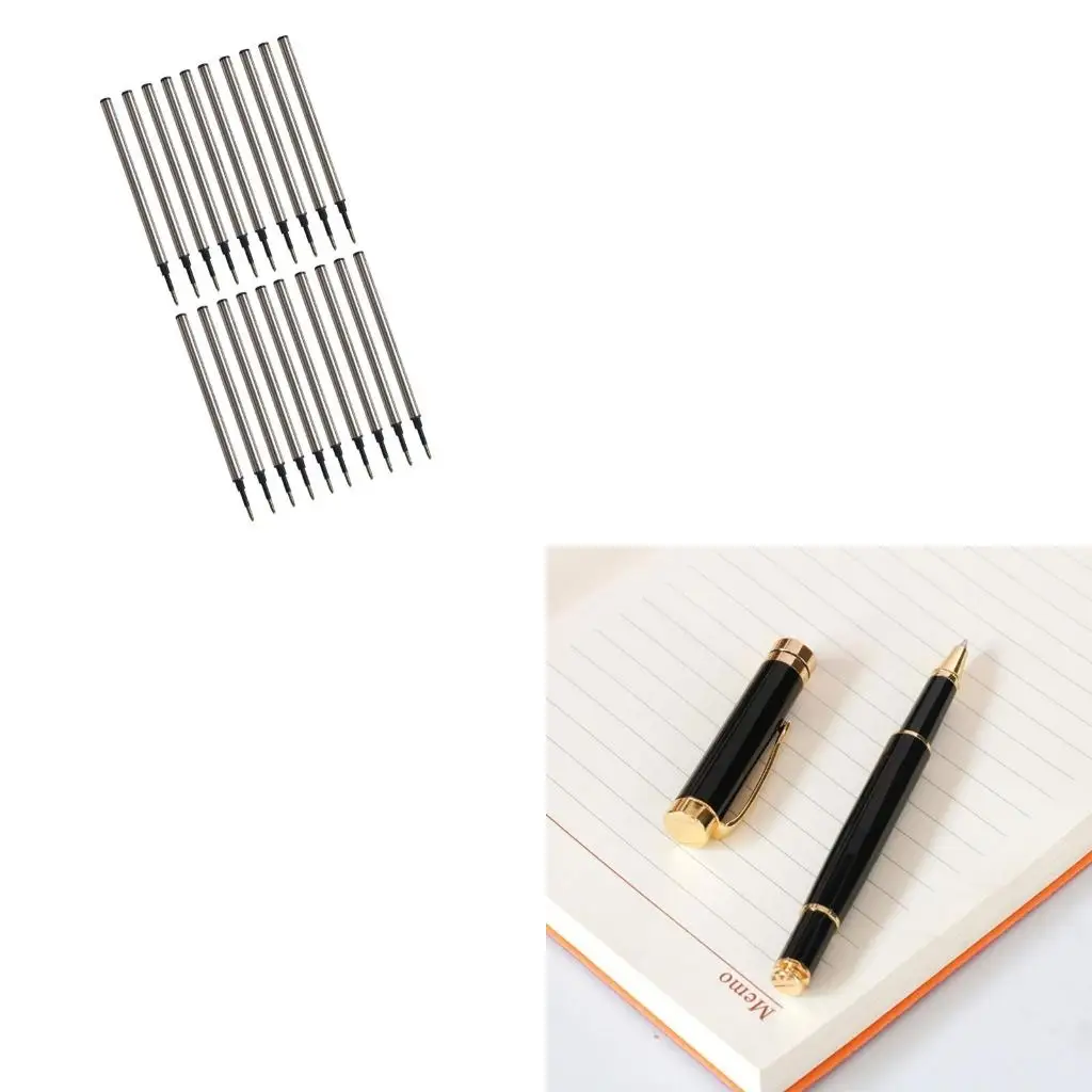 1/5/20Pcs Ballpoint Refills Universal Pen Refills Smooth to Write Stainless Steel Pen Refills for Metal Signing Pen
1/5/20Pcs Ballpoint Refills Universal Pen Refills Smooth to Write Stainless Steel Pen Refills for Metal Signing Pen