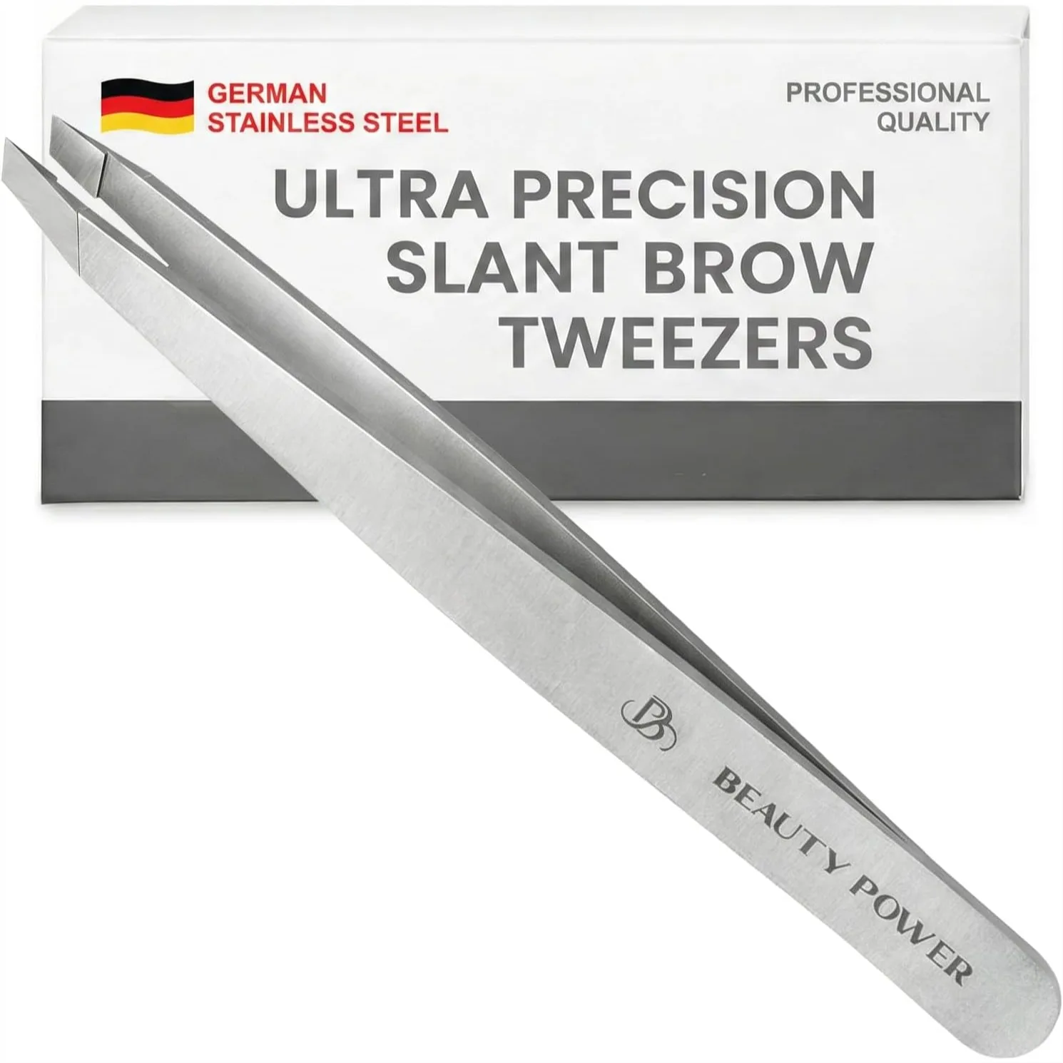 Ultra Precision Tweezers for Women Facial Hair, Sharp Slant Tweezer for Eyebrows, Ingrown Hair Removal, German Stainless Steel
Ultra Precision Tweezers for Women Facial Hair, Sharp Slant Tweezer for Eyebrows, Ingrown Hair Removal, German Stainless Steel