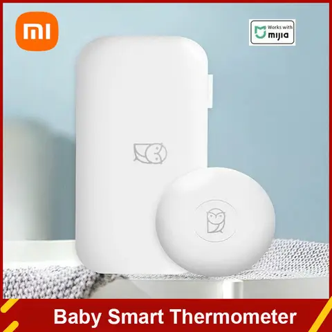 Xiaomi Miaomiaoce Intelligente thermometer Zeer nauwkeurige constante monitor Baby Hoge temperatuur alarm Draagbare mini oplaadbaar