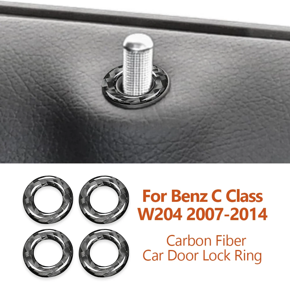 For Mercedes Benz C Class W204 2007-2014 Carbon Fiber Car Door Lock Decorative Ring Sticker Auto Styling Interior Accessories
For Mercedes Benz C Class W204 2007-2014 Carbon Fiber Car Door Lock Decorative Ring Sticker Auto Styling Interior Accessories