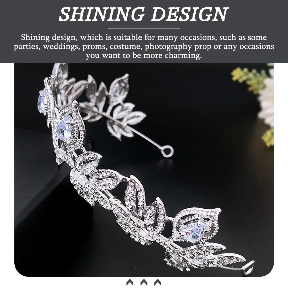 Rhinestone Crown Hair Accessory Zinc Alloy Headdress Delicate Bridal Headwear Girls Party Accessories Wedding Prom Pageant
Rhinestone Crown Hair Accessory Zinc Alloy Headdress Delicate Bridal Headwear Girls Party Accessories Wedding Prom Pageant