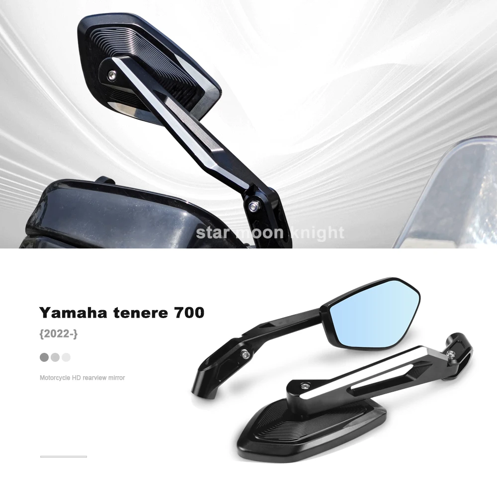 Motorcycle Anti-glare Ultra-wide-angle Rearview Mirror For YAMAHA TENERE 700 2022- CNC Aluminum Anti-glare Rear View Mirror
Motorcycle Anti-glare Ultra-wide-angle Rearview Mirror For YAMAHA TENERE 700 2022- CNC Aluminum Anti-glare Rear View Mirror