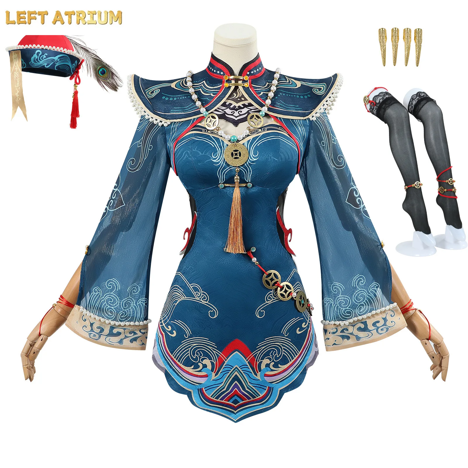 Yu Linglong Cute Little Zombie Ink Outfit Full Set Cosplay Costume For Graduation Halloween Carnival Event New Vintage Women
Yu Linglong Cute Little Zombie Ink Outfit Full Set Cosplay Costume For Graduation Halloween Carnival Event New Vintage Women