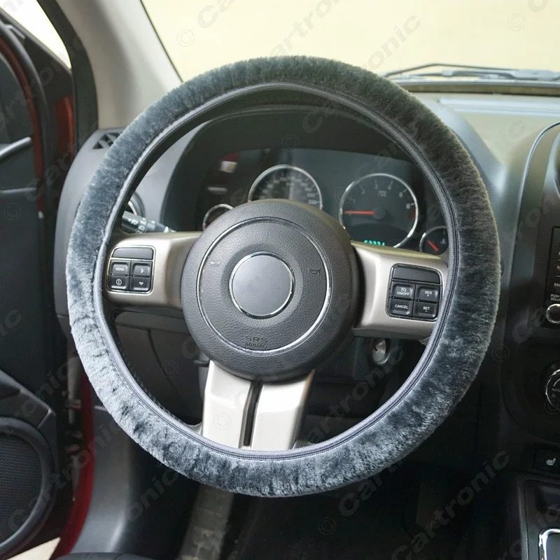 Car Steering Wheel Cover Winter Soft Plush Warm Elastic Steering Wheel Protective Sleeve for Most 36-39cm
Car Steering Wheel Cover Winter Soft Plush Warm Elastic Steering Wheel Protective Sleeve for Most 36-39cm