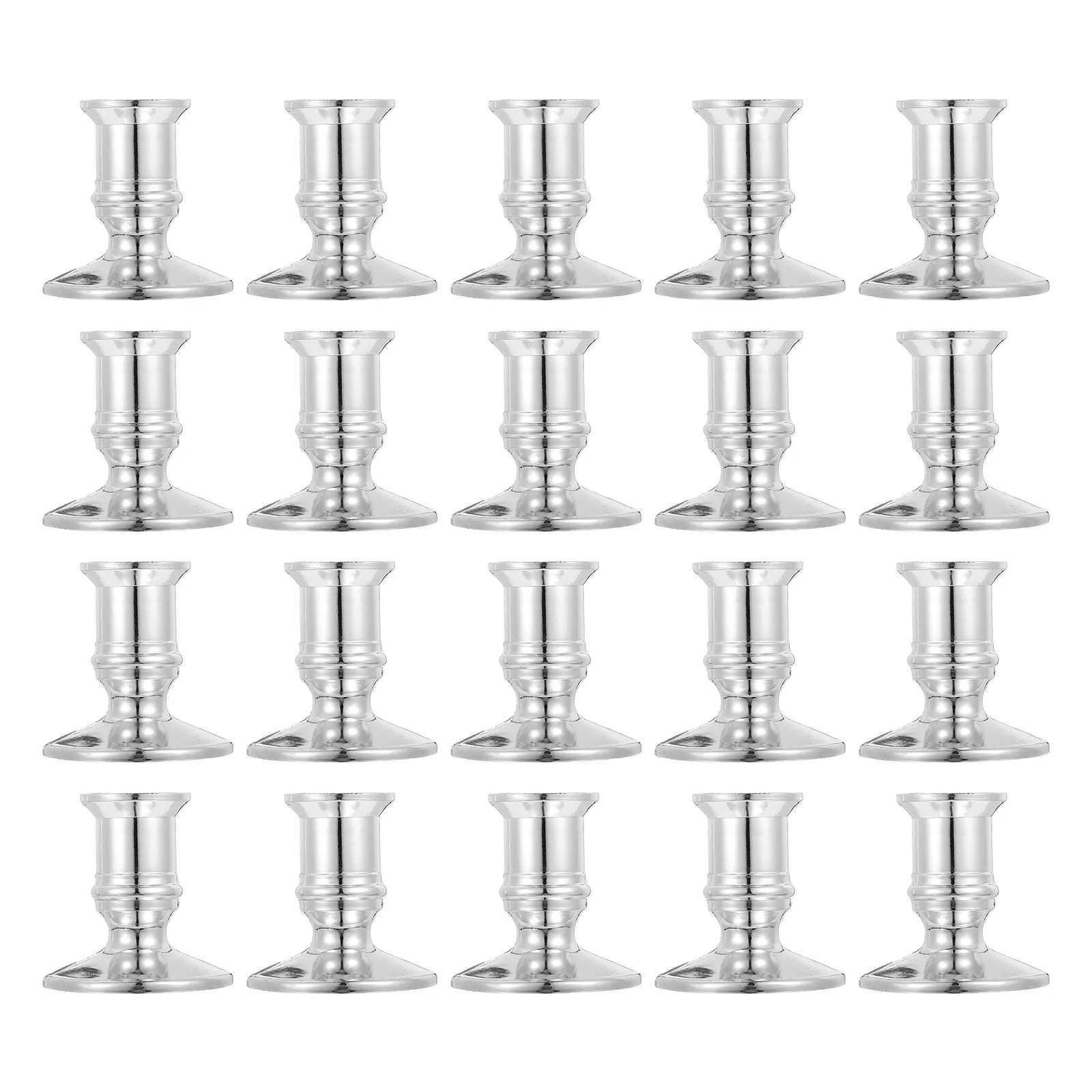 20Pcs Electronic Holders Silver Base Wedding Party Holders Decor Plastic Stand Taper Candles Bulk Room Bedroom
20Pcs Electronic Holders Silver Base Wedding Party Holders Decor Plastic Stand Taper Candles Bulk Room Bedroom