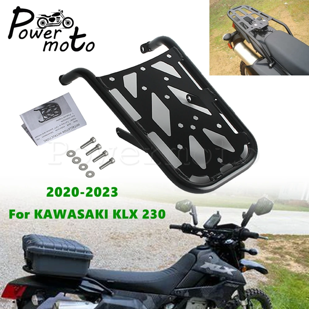 Стальной задний багажник для Kawasaki KLX 230 KLX 230, опорная рама для багажа, двойная спортивная стойка для заднего крыла для мотокросса 2020-2023
Стальной задний багажник для Kawasaki KLX 230 KLX 230, опорная рама для багажа, двойная спортивная стойка для заднего крыла для мотокросса 2020-2023