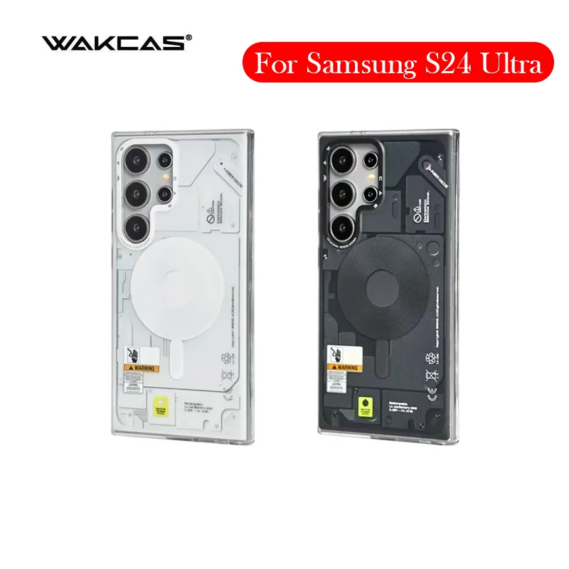 Матовый чехол Wakcas для Samsung S24 Ultra, задняя крышка с беспроводной зарядкой для SAMSUNG S24 ULTRA
Матовый чехол Wakcas для Samsung S24 Ultra, задняя крышка с беспроводной зарядкой для SAMSUNG S24 ULTRA