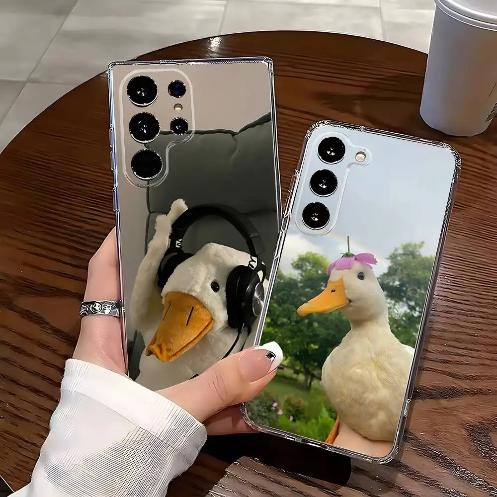 Funny Headphones Call Duck Phone Case Silicone For Samsung S30,23,21,22,20 FE lite,S10,9,PIus Note20ultra Soft Transparent
Funny Headphones Call Duck Phone Case Silicone For Samsung S30,23,21,22,20 FE lite,S10,9,PIus Note20ultra Soft Transparent