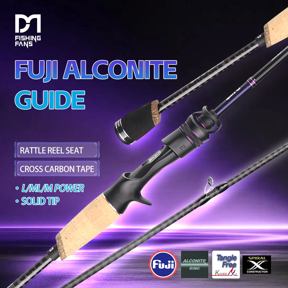 FISHINGFANS QINGXIU L ML M POWER AA CORK HANDLE LURE POLE FUJI ALCONITE GUIDE X CROSS CARBON SPINNING CASTING FISHING ROD
FISHINGFANS QINGXIU L ML M POWER AA CORK HANDLE LURE POLE FUJI ALCONITE GUIDE X CROSS CARBON SPINNING CASTING FISHING ROD