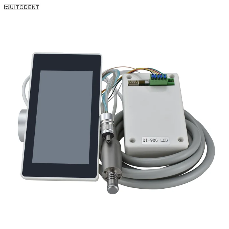 5-дюймовый сенсорный экран, бесщеточный стоматологический электрический микромотор, встроенный электрический светодиодный микромотор
5-дюймовый сенсорный экран, бесщеточный стоматологический электрический микромотор, встроенный электрический светодиодный микромотор