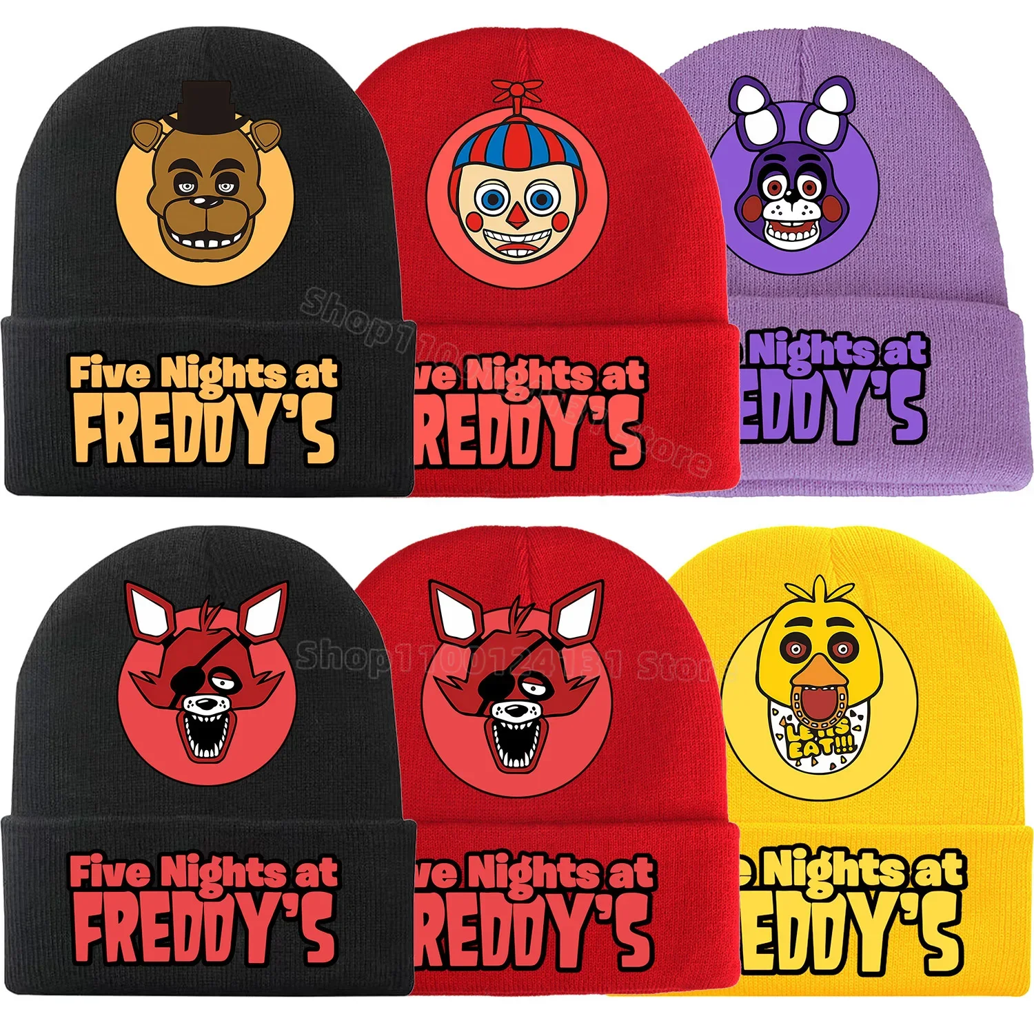 Five Nights At Freddys Winter Hats for Women Men Beanies Knitted Solid Hat Boy Fnafs Beanie Caps Warmer Bonnet Ladies Cap Gift
Five Nights At Freddys Winter Hats for Women Men Beanies Knitted Solid Hat Boy Fnafs Beanie Caps Warmer Bonnet Ladies Cap Gift
