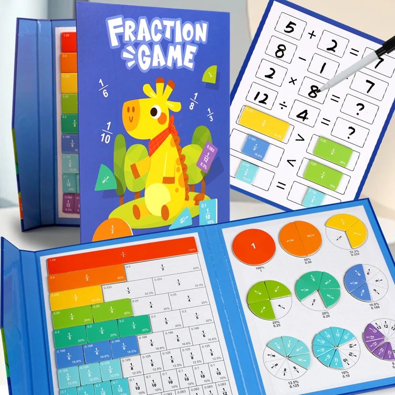 Magnetic Fraction Disk Toys, Numerator Denominator Cognitive Addition And Subtraction Operation, Mathematics Teaching Aids
Magnetic Fraction Disk Toys, Numerator Denominator Cognitive Addition And Subtraction Operation, Mathematics Teaching Aids