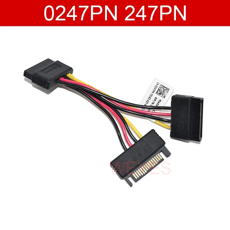 For DELL N701D 247PN OPTIPLEX 1 to 2 SATA Cable 0247PN Optical Drive Hard Disk Power Supply Line Pulled
For DELL N701D 247PN OPTIPLEX 1 to 2 SATA Cable 0247PN Optical Drive Hard Disk Power Supply Line Pulled