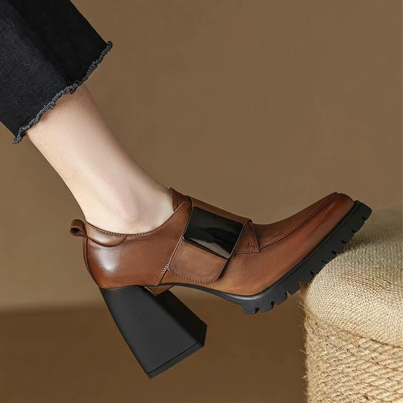 New Pointed Toe Women's Boots High Heels Leather Shoes Winter 2025 Elegant Chunky Dress Shoes Fashion Pumps Chelsea Botas Mujer
New Pointed Toe Women's Boots High Heels Leather Shoes Winter 2025 Elegant Chunky Dress Shoes Fashion Pumps Chelsea Botas Mujer