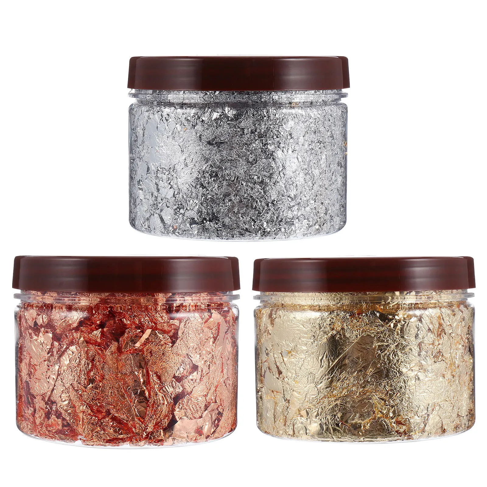 3Pcs Nail Art Stickers Women Nail Art Sticker Set DIY Tinfoil Material Shiny Foil Decals for Delicate Manicure Design
3Pcs Nail Art Stickers Women Nail Art Sticker Set DIY Tinfoil Material Shiny Foil Decals for Delicate Manicure Design